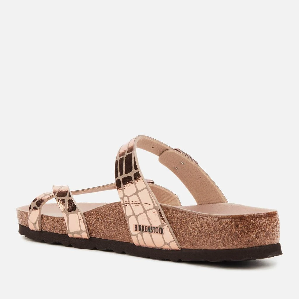 商品Birkenstock|BIRKENSTOCK WOMEN'S MAYARI DOUBLE STRAP SANDALS - GATOR GLEAM COPPER,价格¥371,第2张图片详细描述