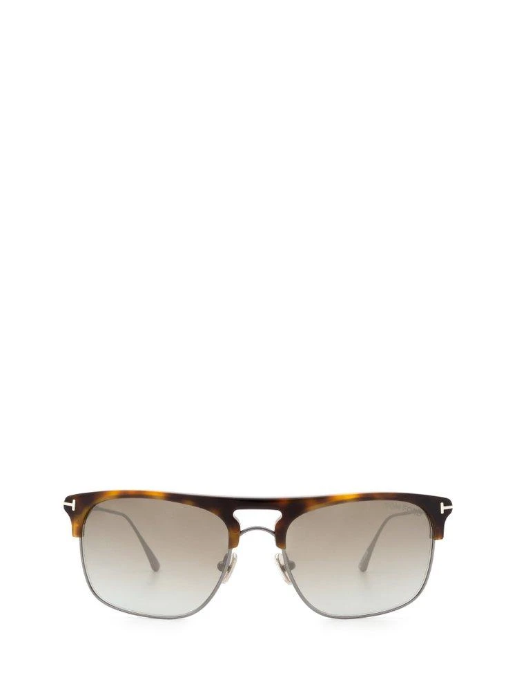 商品Tom Ford|Tom Ford Eyewear Lee Square Frame Sunglasses,价格¥1917,第1张图片