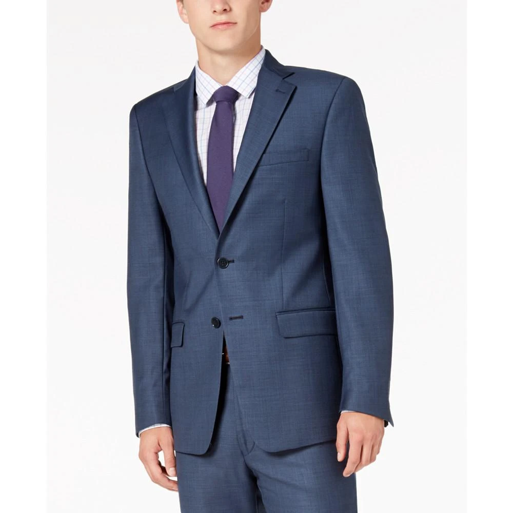 商品Calvin Klein|Men's Solid Classic-Fit Suit Jackets,价格¥3306,第1张图片详细描述