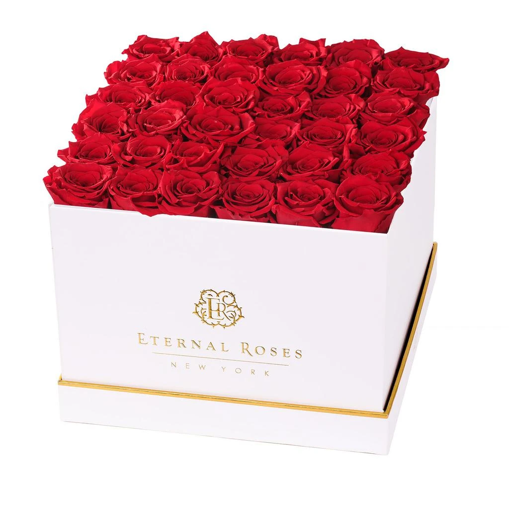 商品Eternal Roses|Lennox Grand White Gift Box,价格¥2800,第2张图片详细描述