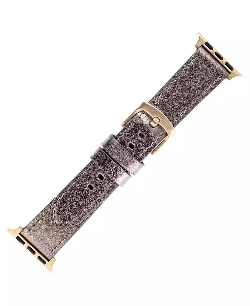 商品WITHit|Metallic Genuine Leather Band designed for Apple Watch® 42mm (Series 10) & 38/40/41mm,价格¥221,第1张图片