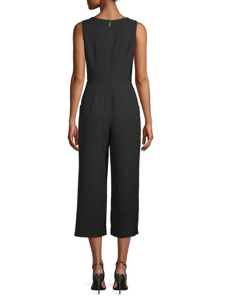 商品Karl Lagerfeld Paris|V-Neck Sleeveless Jumpsuit,价格¥562,第2张图片详细描述