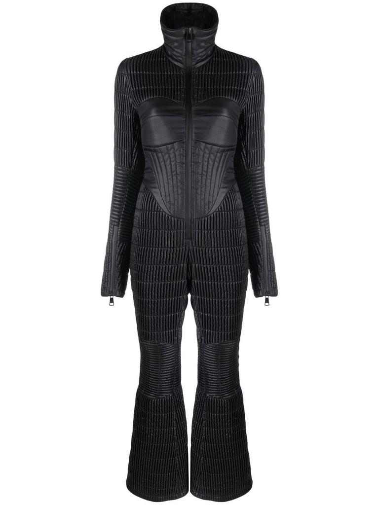 KHRISJOY quilted high-neck ski suit商品第1张图片规格展示