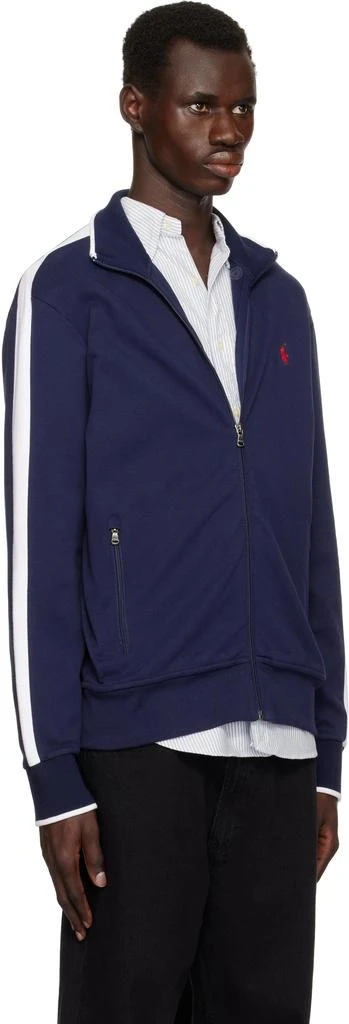 商品Ralph Lauren|Navy Interlock Track Jacket,价格¥594,第2张图片详细描述
