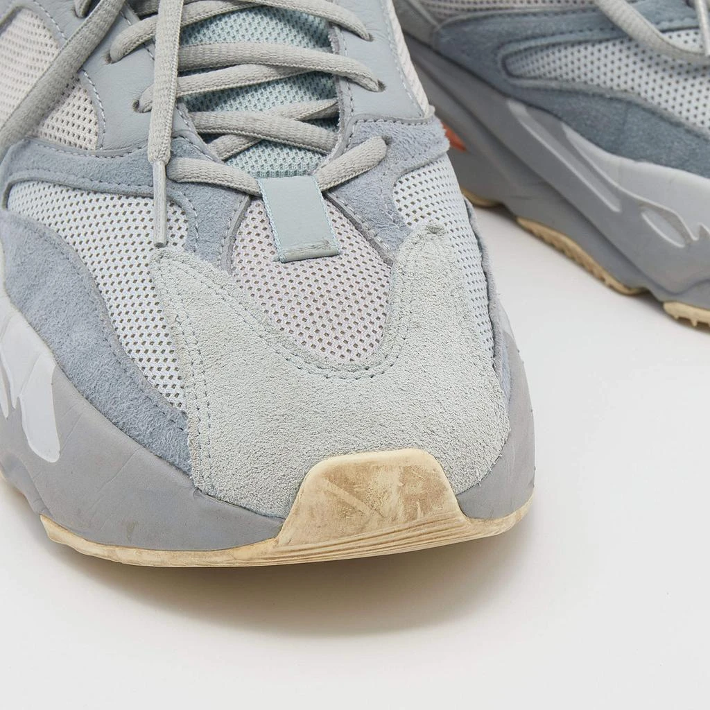 Yeezy x Adidas Grey/Blue Suede and Mesh Boost 700 V2 Inertia Sneakers Size 40 商品