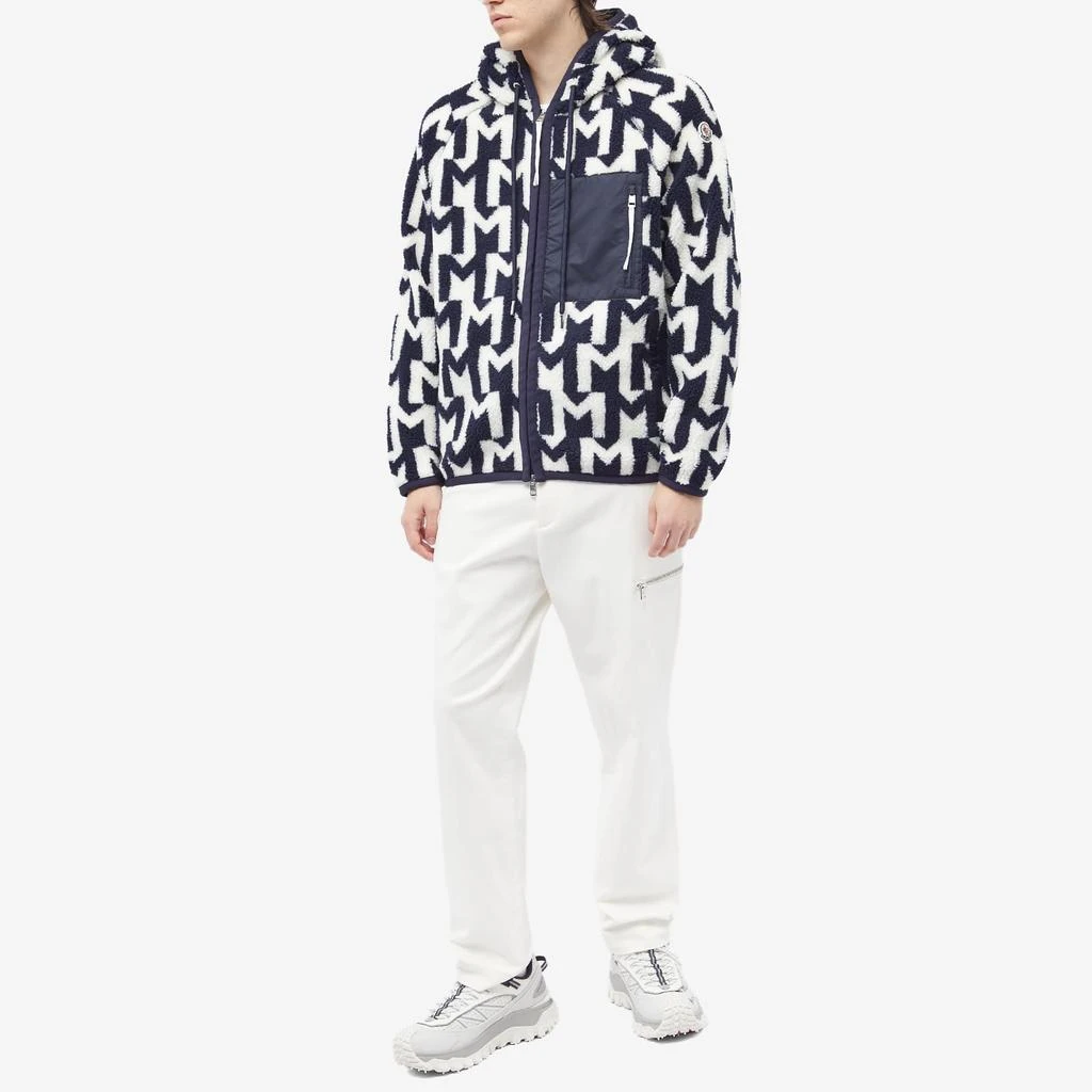 商品Moncler|Moncler Monogram Sherling Jacket,价格¥10769,第4张图片详细描述