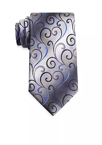 商品Van Heusen|Heusen Swirly Vines Tie,价格¥102,第1张图片详细描述