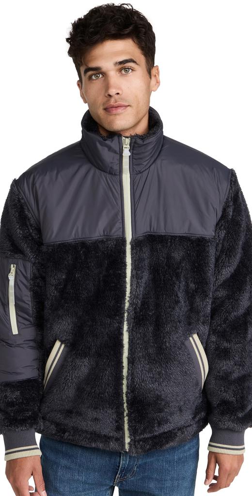 UGG M Landyn Sporty Faux Sherpa Jacket商品第1张图片规格展示