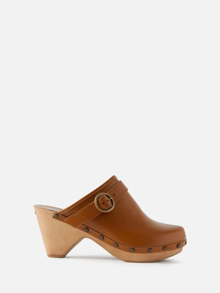 商品Isabel Marant|Titya Leather Clog 80mm,价格¥1071,第4张图片详细描述