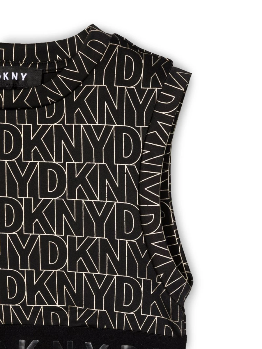 商品【商品预售7天】 DKNY|DKNY 女童背心吊带 D35S25TM15 黑色,价格¥379,第3张图片详细描述