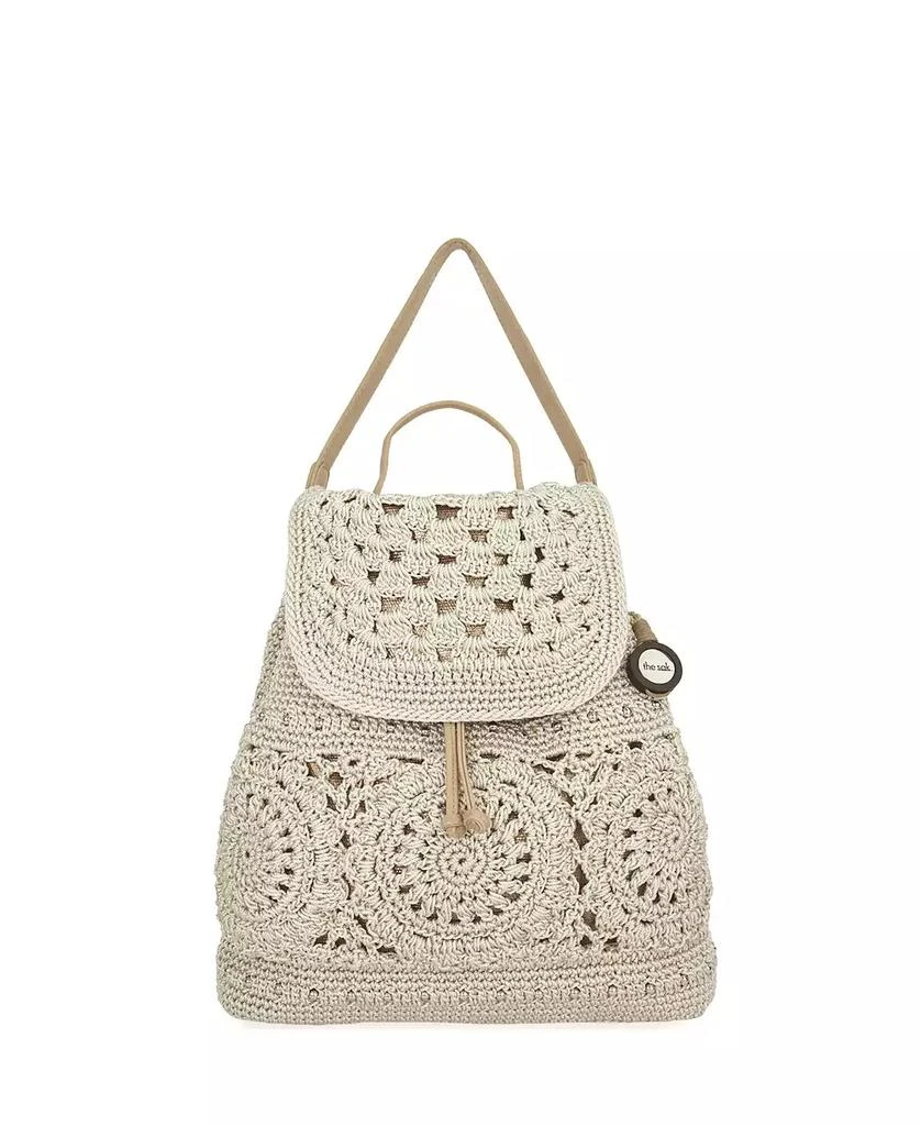 商品The Sak|Women's Sayulita Crochet Backpack,价格¥557,第4张图片详细描述