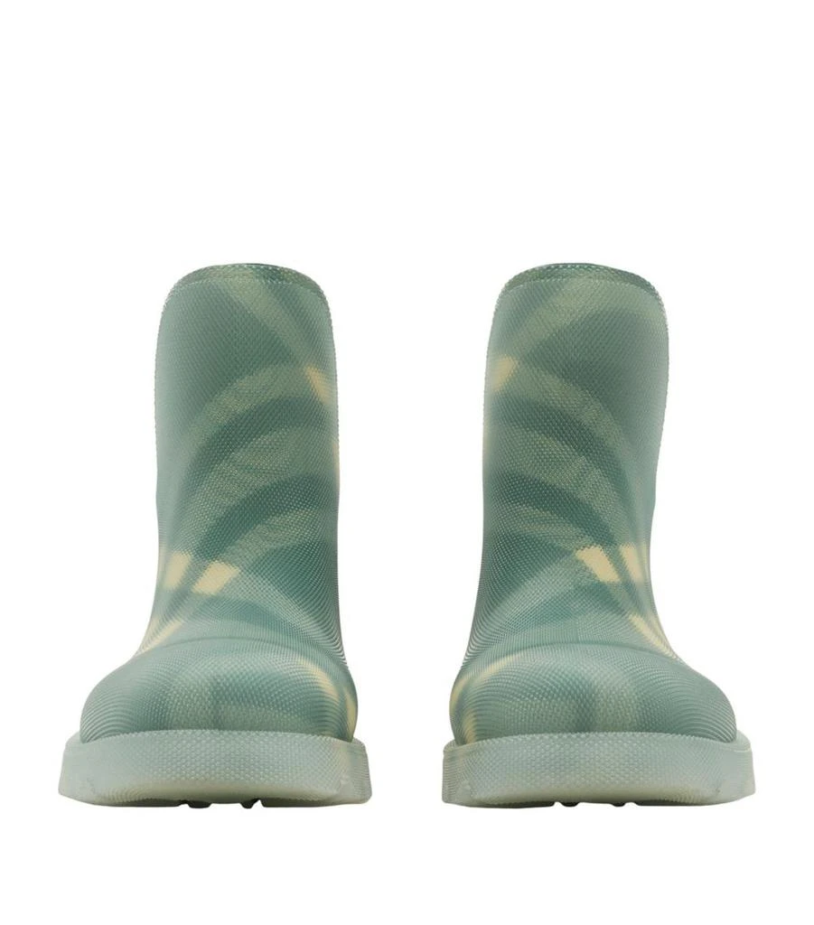 商品Burberry|Check Marsh Rain Boots,价格¥7038,第4张图片详细描述