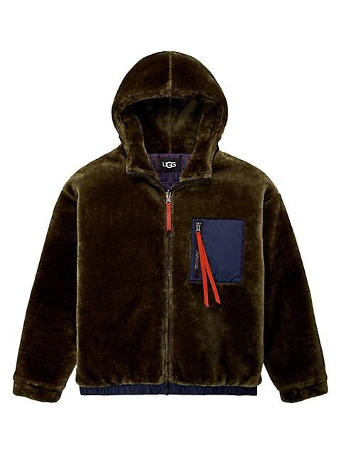 Kairo Reversible Faux Fur Jacket商品第1张图片规格展示