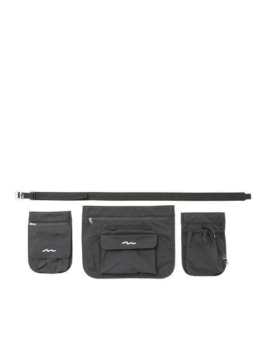 商品RAWROW|RAWTRIP Camping Apron Belt Bag _ Black,价格¥839,第3张图片详细描述