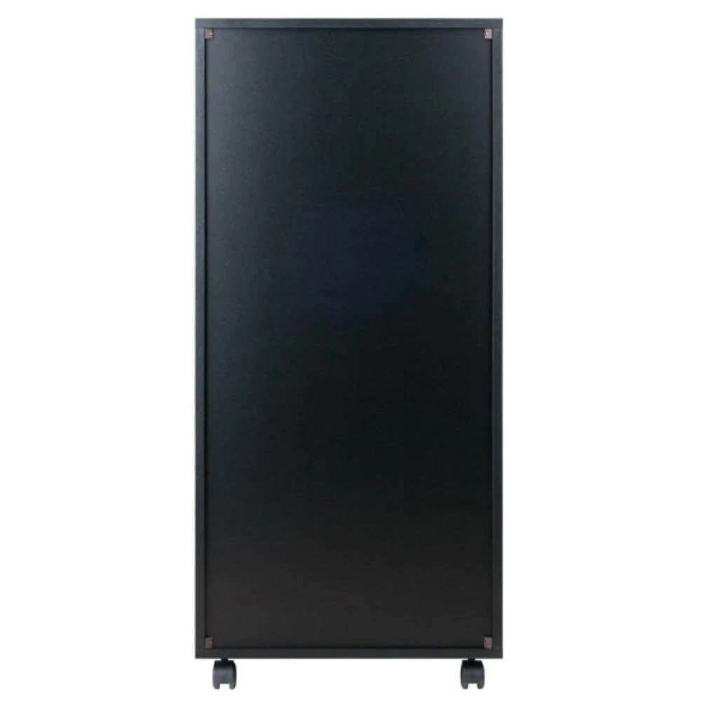 商品Hivvago|5-Drawer Storage Mobile Cabinet Black,价格¥2412,第4张图片详细描述