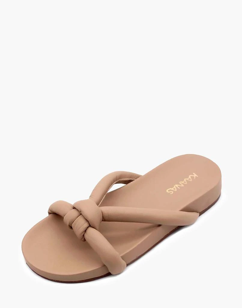 商品Madewell|KAANAS Kuantan Chunky Knot Pool Slide,价格¥946,第3张图片详细描述