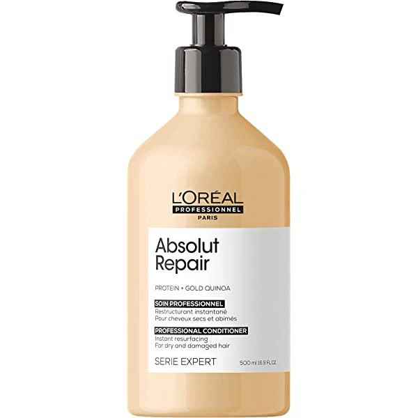 商品L'Oreal Paris|Professionnel Serie Expert – Absolut Repair Gold Quinoa + Protein Instant Resurfacing Shampoo,价格¥262,第1张图片