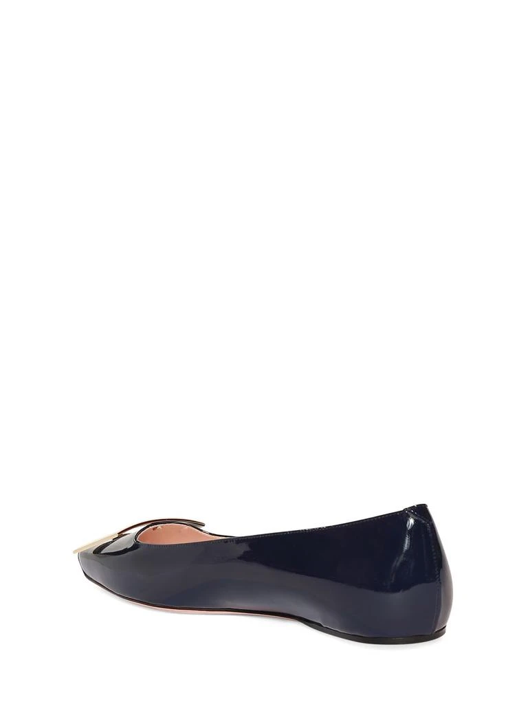 商品Roger Vivier|5mm Trompette Patent Leather Flats,价格¥4687,第3张图片详细描述