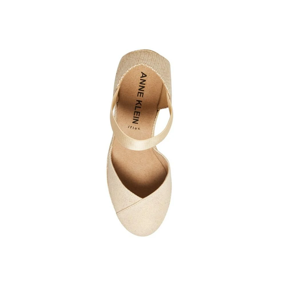 商品Anne Klein|Women's Zoey Espadrille Wedge Sandals,价格¥232,第4张图片详细描述