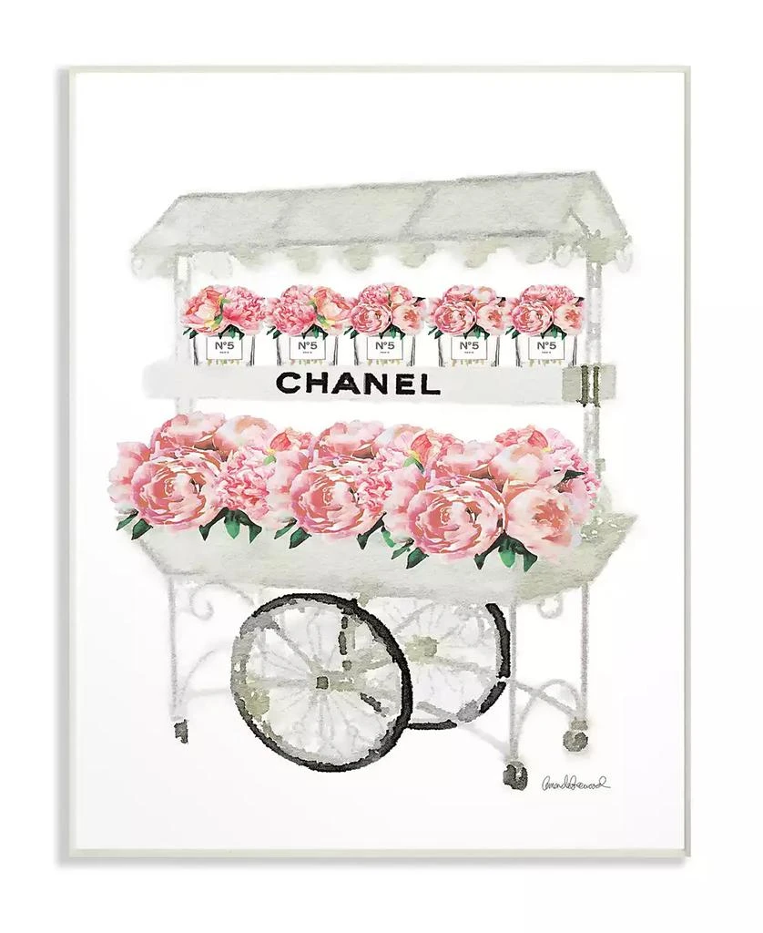 商品Stupell Industries|Fashion Flower Stand Wall Plaque Art, 12.5" x 18.5",价格¥281,第1张图片