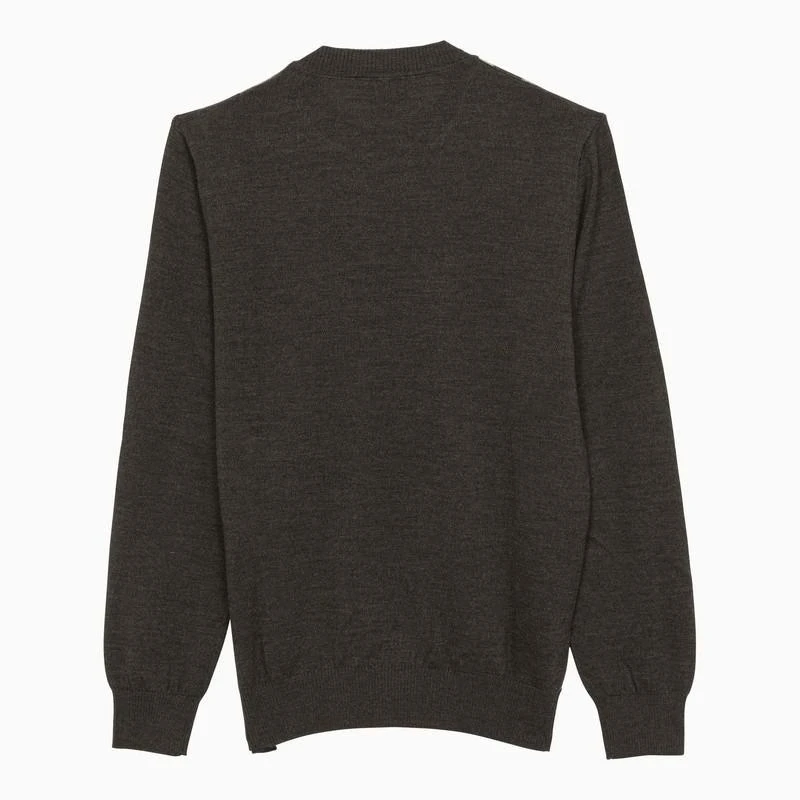 商品Fendi|FENDI Crew-neck grey pullover,价格¥5149,第2张图片详细描述