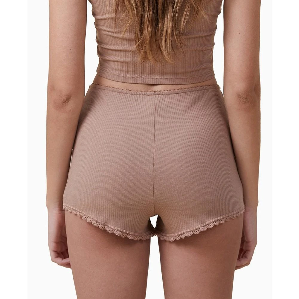 商品Cotton On|Women's Rib Lace Shorts,价格¥186,第2张图片详细描述