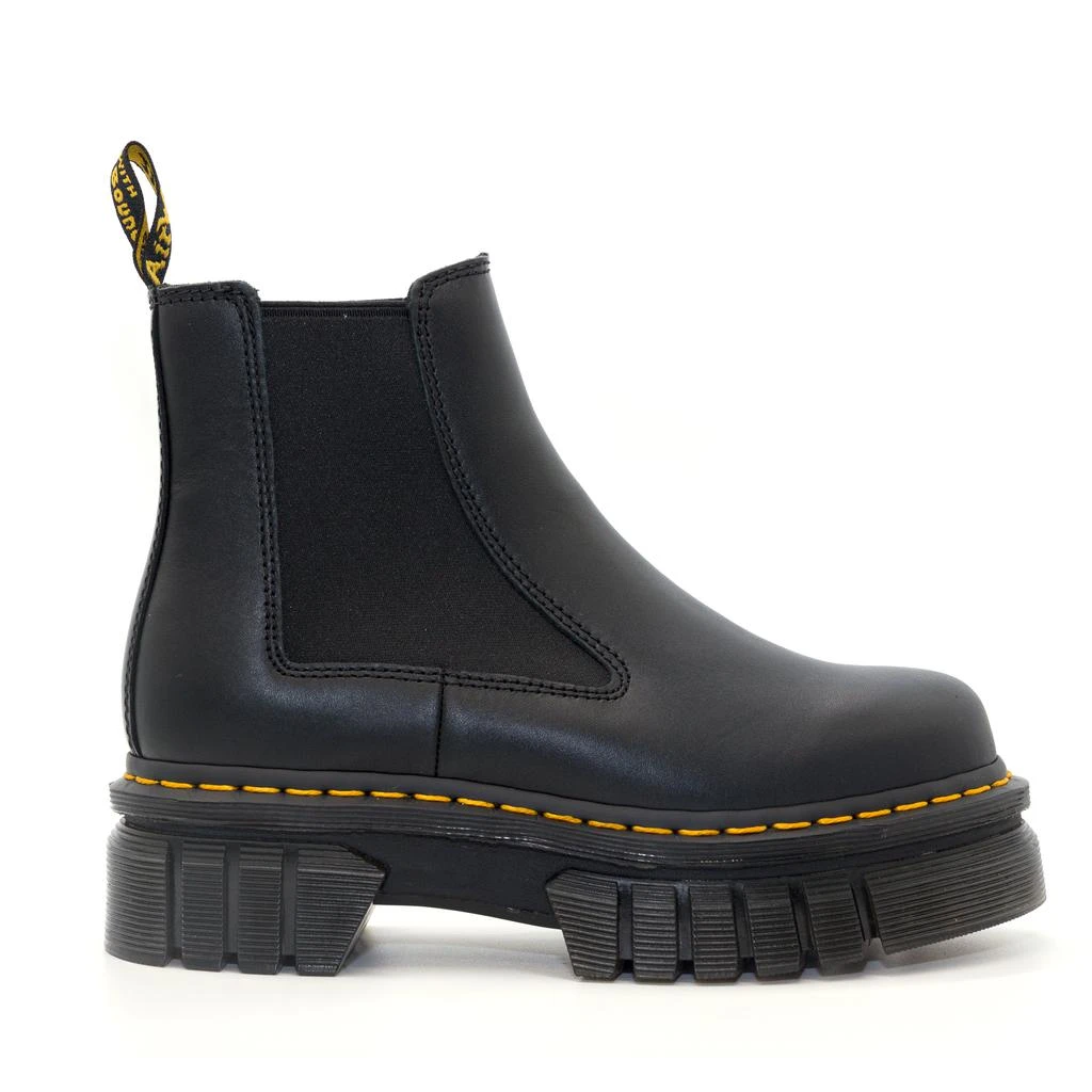 商品Dr. Martens|Chelsea leather booties with Platform Dr Martens,价格¥1694,第1张图片