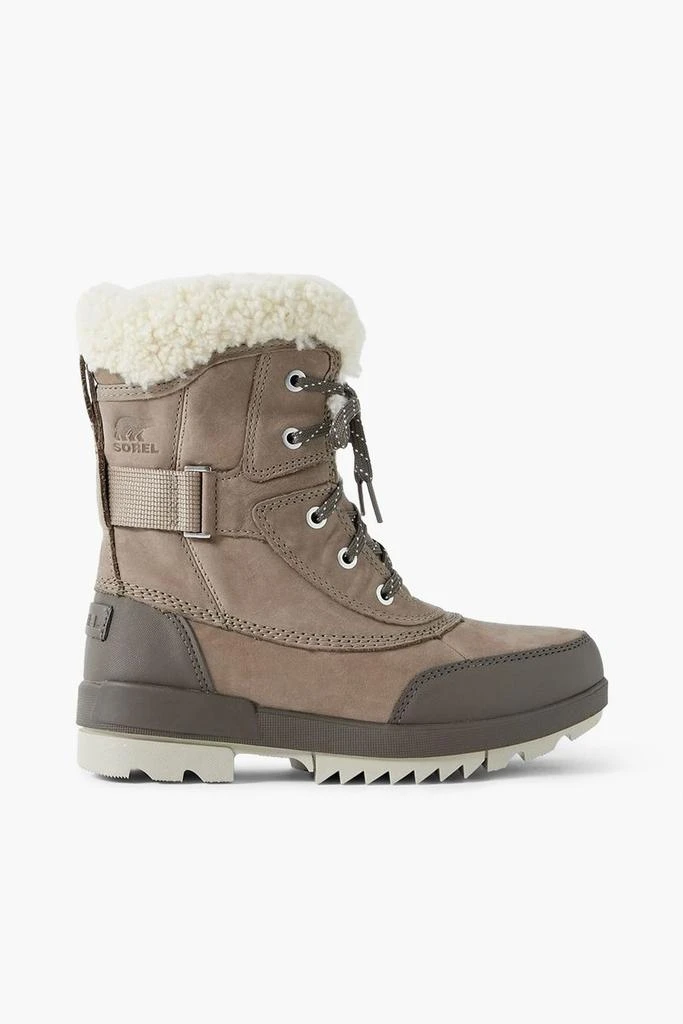 商品SOREL|Tivoli™ II Parc shearling-trimmed leather ankle boots,价格¥714,第1张图片