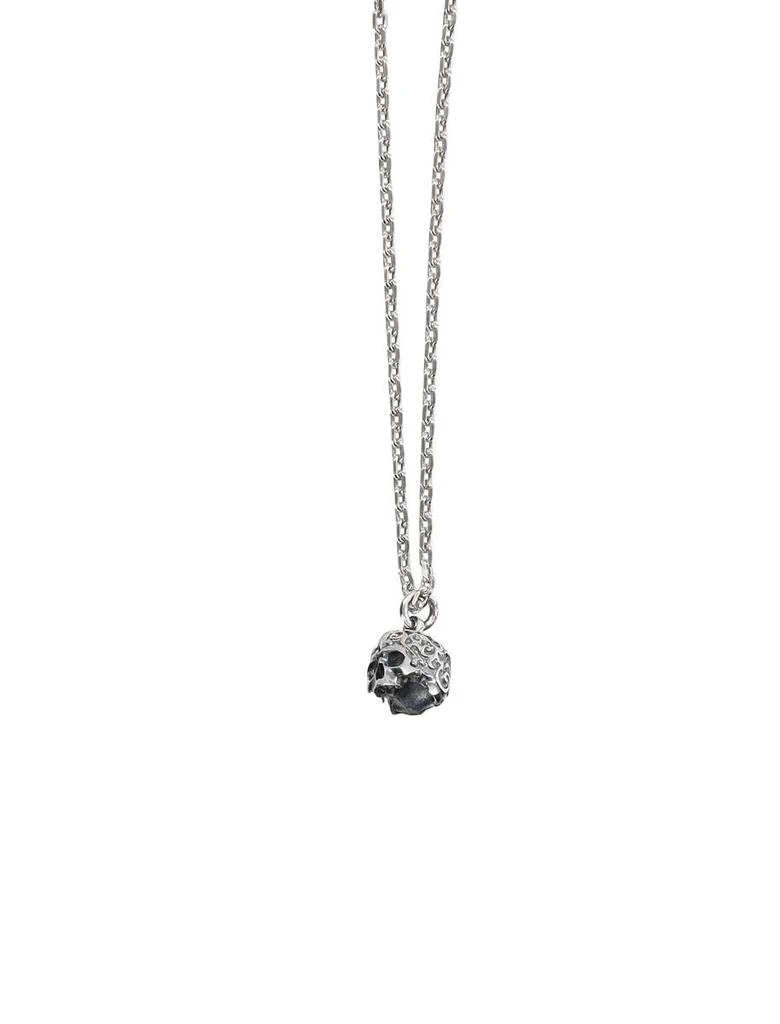 商品Emanuele Bicocchi|EMANUELE BICOCCHI Small skull pendant necklace,价格¥1510,第2张图片详细描述