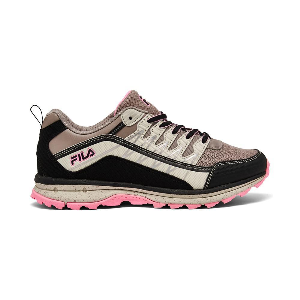 商品Fila|Women's Fila Evergrand Trail Running Sneakers from Finish Line,价格¥291,第4张图片详细描述