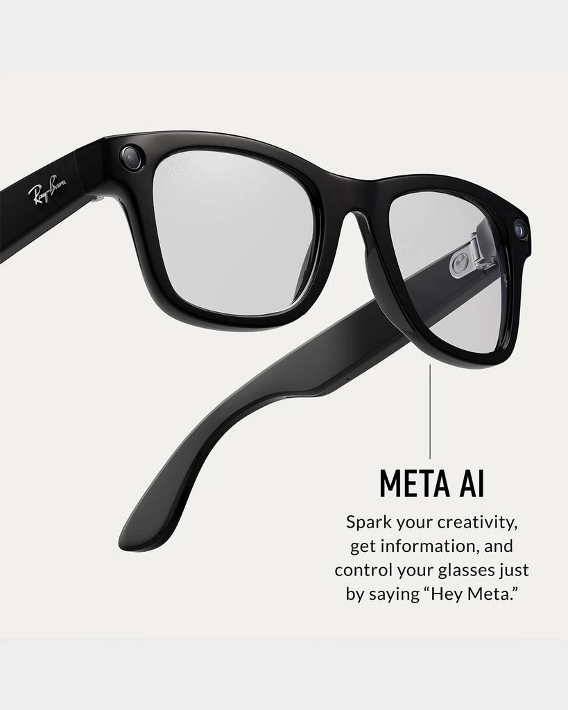 商品Ray-Ban|雷朋Meta 智能太阳镜,价格¥2337,第4张图片详细描述