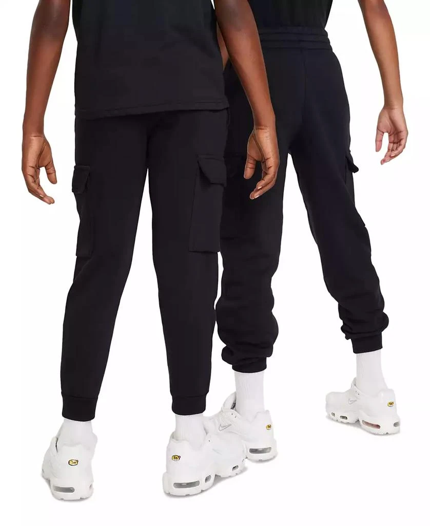 商品NIKE|Big Kids Sportswear Club Fleece Cargo Pants,价格¥285,第5张图片详细描述