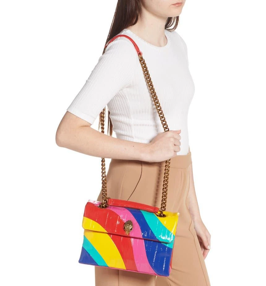 商品Kurt Geiger|Kensington Leather Convertible Shoulder Bag,价格¥1277,第3张图片详细描述