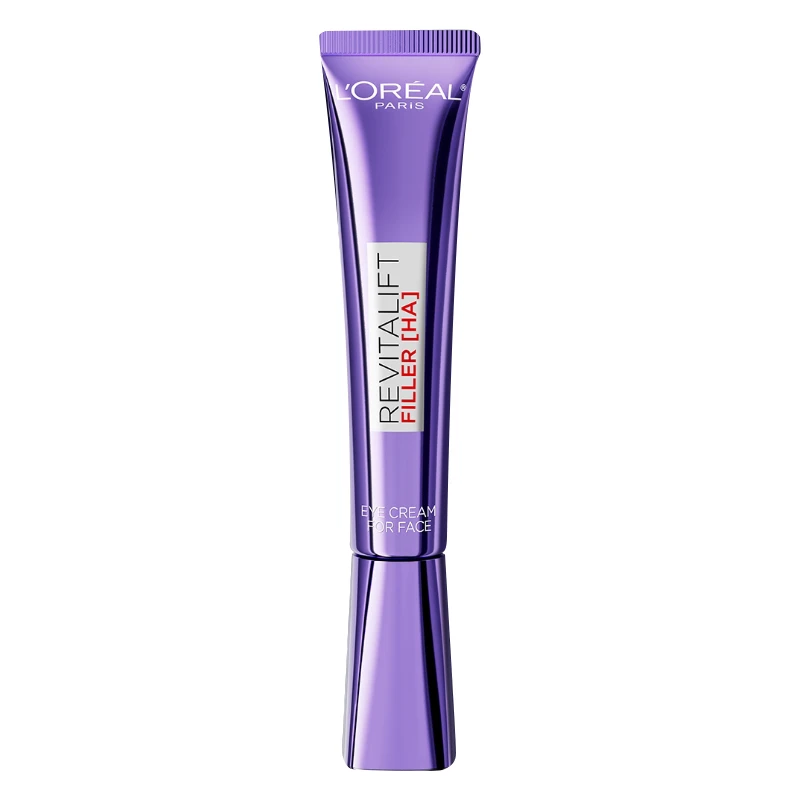 商品【原封正品】 L'Oreal Paris|欧莱雅 复颜玻尿酸水光充盈紫熨斗眼霜 30ml 黄金玻色因成分 促进胶原蛋白生成 淡化细纹,价格¥86,第1张图片