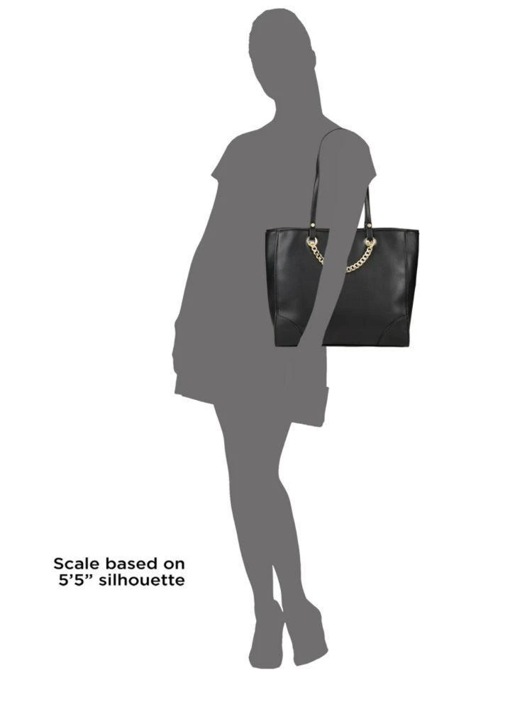 商品Karl Lagerfeld Paris|Plyt Curb Chain Tote,价格¥512,第3张图片详细描述