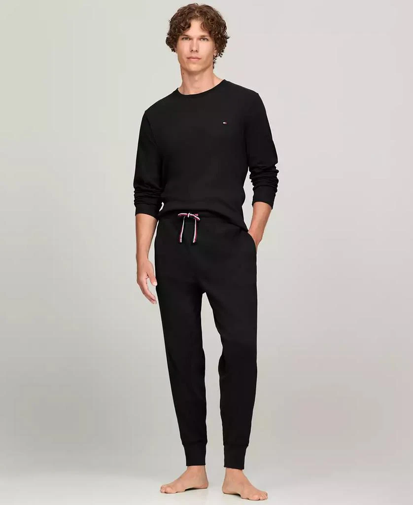 商品Tommy Hilfiger|Men's Ribbed Jogger Pajama Pants,价格¥296,第2张图片详细描述