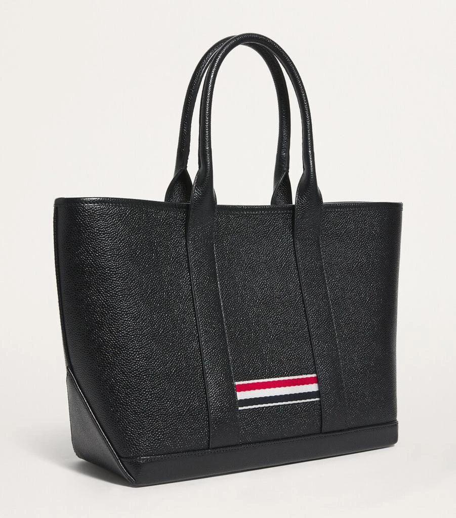 商品Thom Browne|Small Leather Tool Tote Bag,价格¥9451,第3张图片详细描述