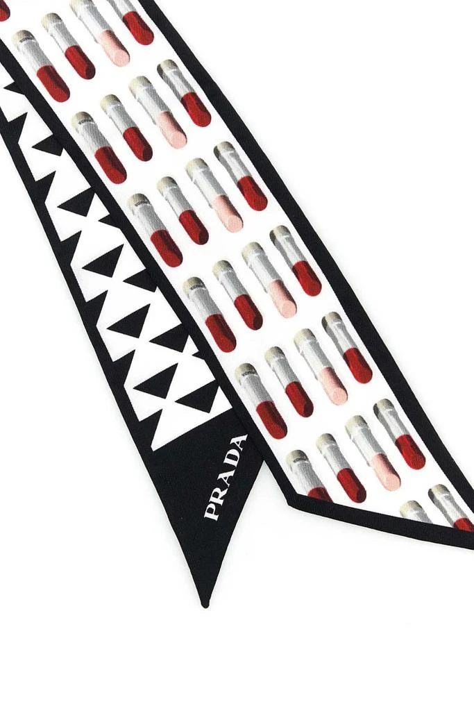 商品Prada|Prada Graphic-Printed Scarf,价格¥2002,第2张图片详细描述