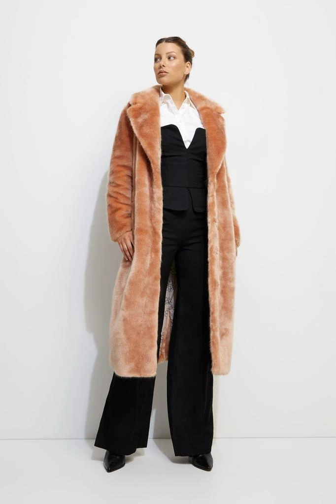 商品Unreal Fur|Long Mac Coat,价格¥2272,第2张图片详细描述