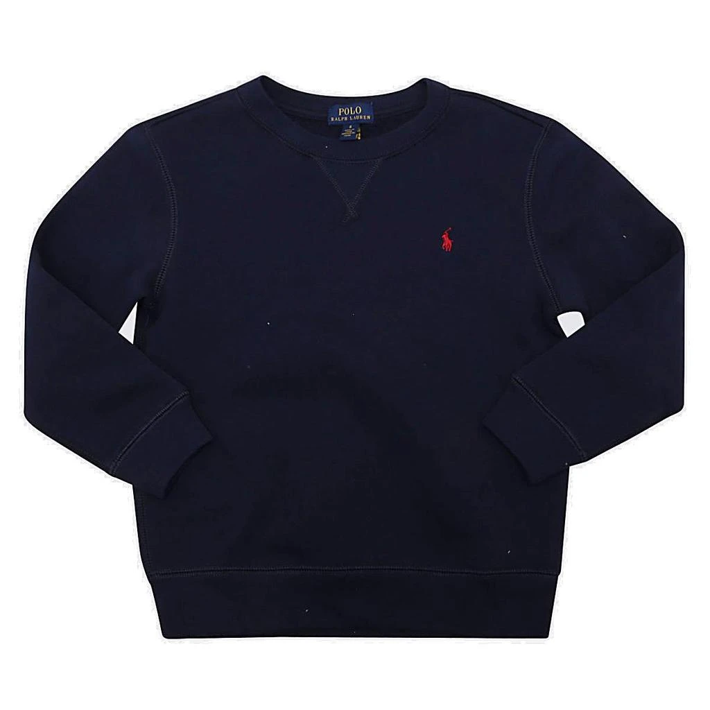 商品Ralph Lauren|Ralph Lauren Kids Logo Embrodered Long-Sleeved Sweatshirt,价格¥444,第1张图片