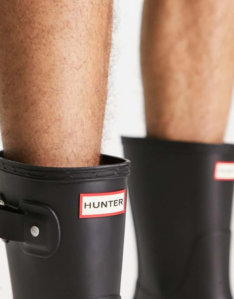 商品Hunter|Hunter original short hunter boots in black,价格¥1132,第3张图片详细描述