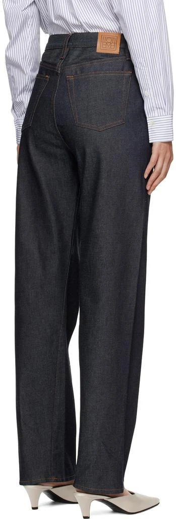 商品Totême|Navy Twisted Seam Jeans,价格¥3038,第3张图片详细描述