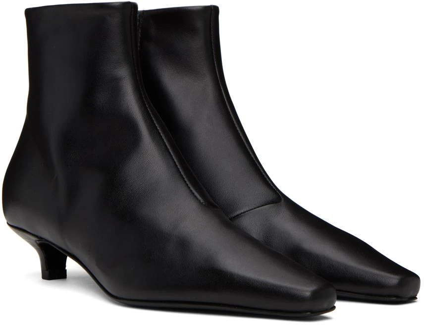 商品Totême|Black 'The Slim' Boots,价格¥6292,第4张图片详细描述