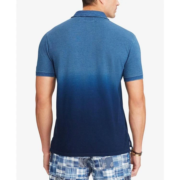 商品Ralph Lauren|Men's Big & Tall Classic-Fit Ombre Mesh Polo Shirt,价格¥902,第4张图片详细描述