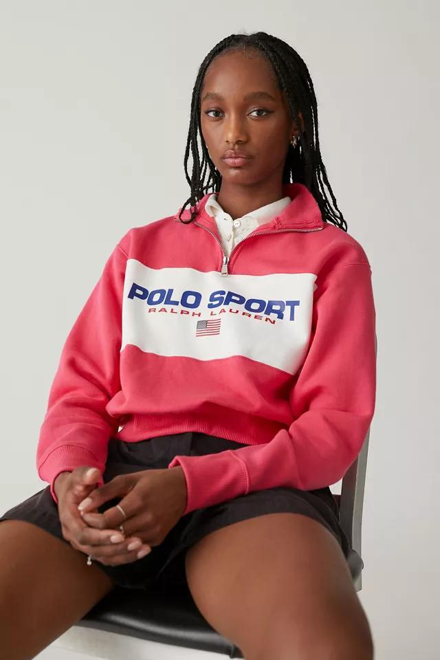 商品Ralph Lauren|Polo Ralph Lauren Sport Quarter-Zip Sweatshirt,价格¥1089,第7张图片详细描述