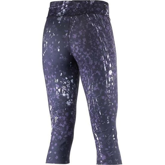 商品Salomon|Salomon - EVELVATE 3/4 TIGHT WMN - x-small - Nightshade Grey,价格¥398,第3张图片详细描述