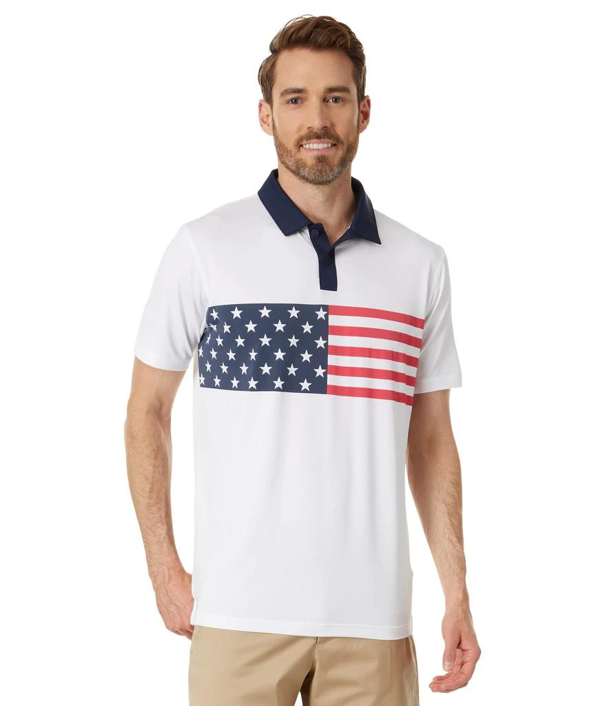 商品Puma|Volition Stars & Bars Polo,价格¥557,第1张图片