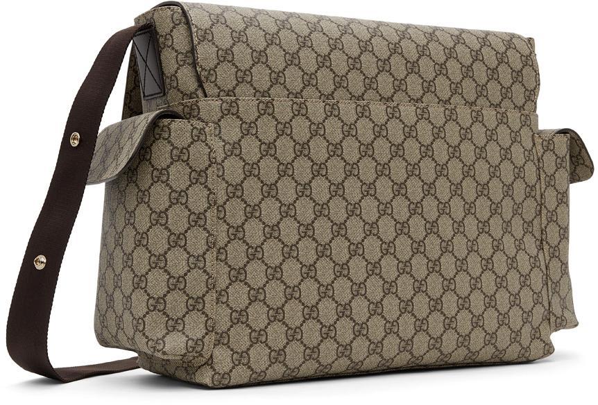 商品Gucci|Brown GG Supreme Mama Bag,价格¥10841,第5张图片详细描述