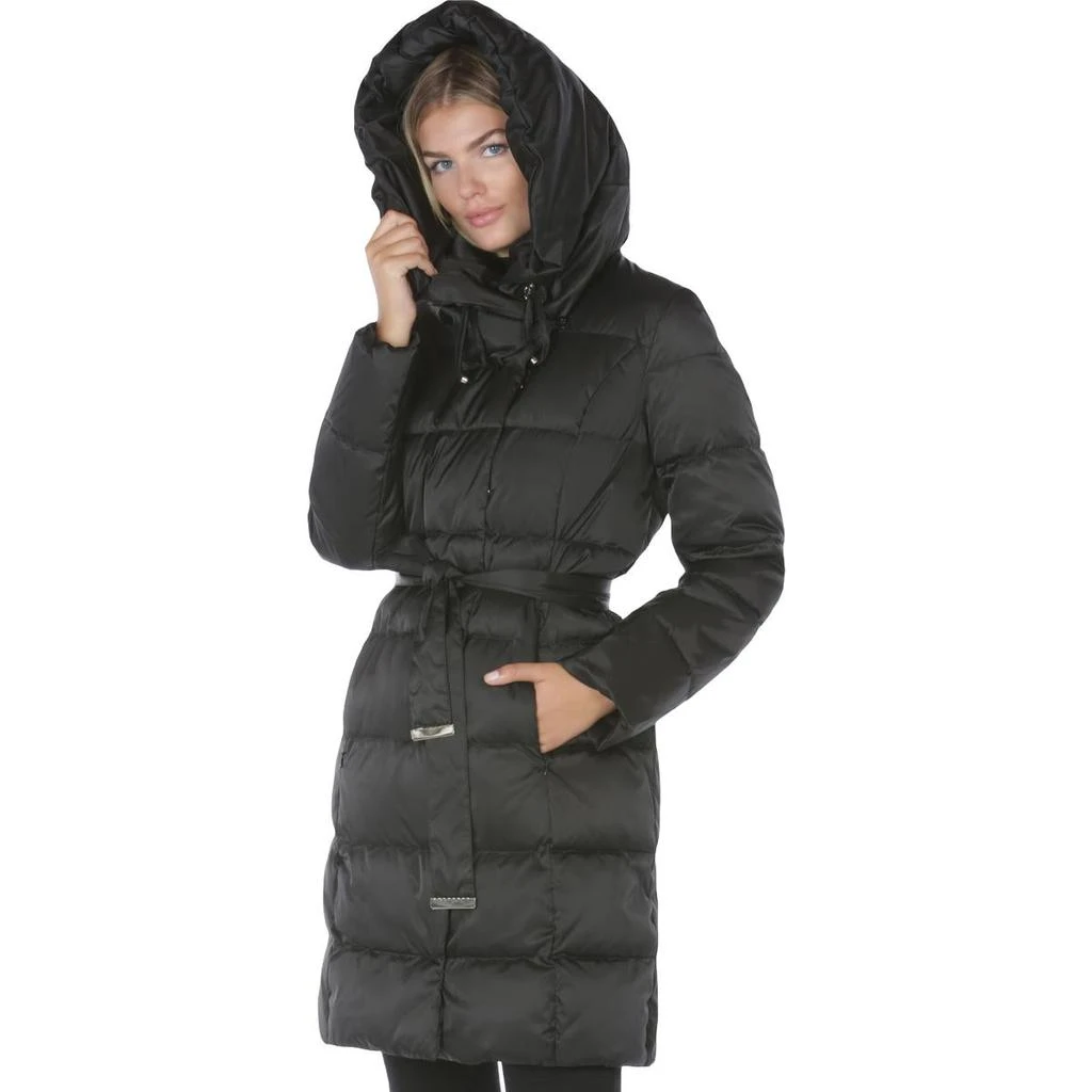 Tahari Margot Women's Quilted Mid-Length Down Fill Winter Puffer Coat 商品