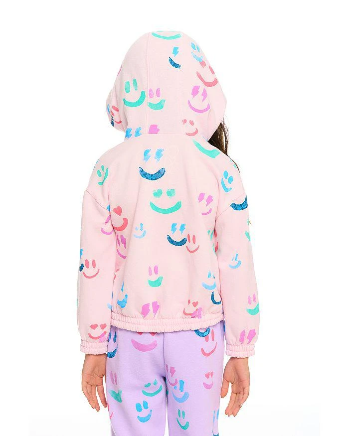 商品Chaser|Girls' Smiley Fleece Hoodie - Little Kid,价格¥291,第2张图片详细描述